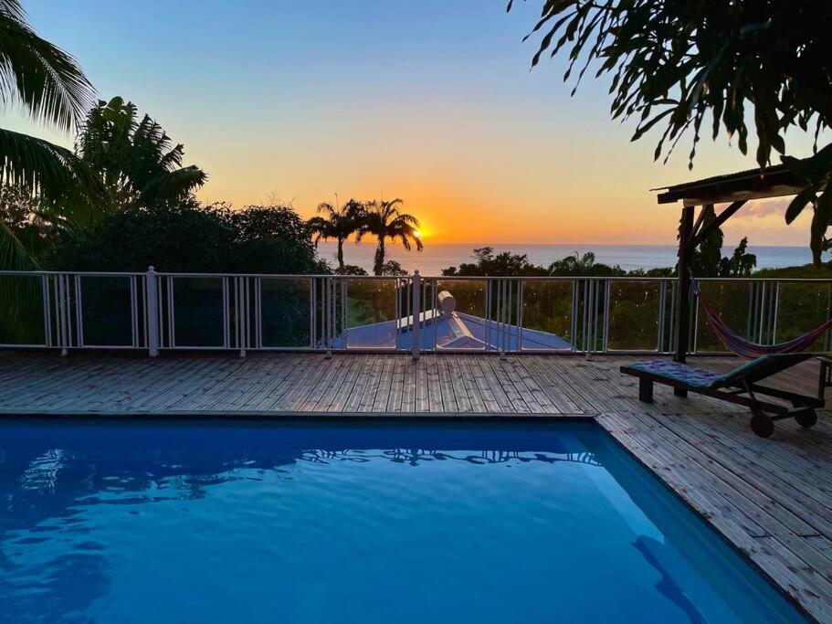 Bungalow Alnamaka : Vue Mer - Piscine - Plage A 5Mn Поант-Ноар Екстериор снимка